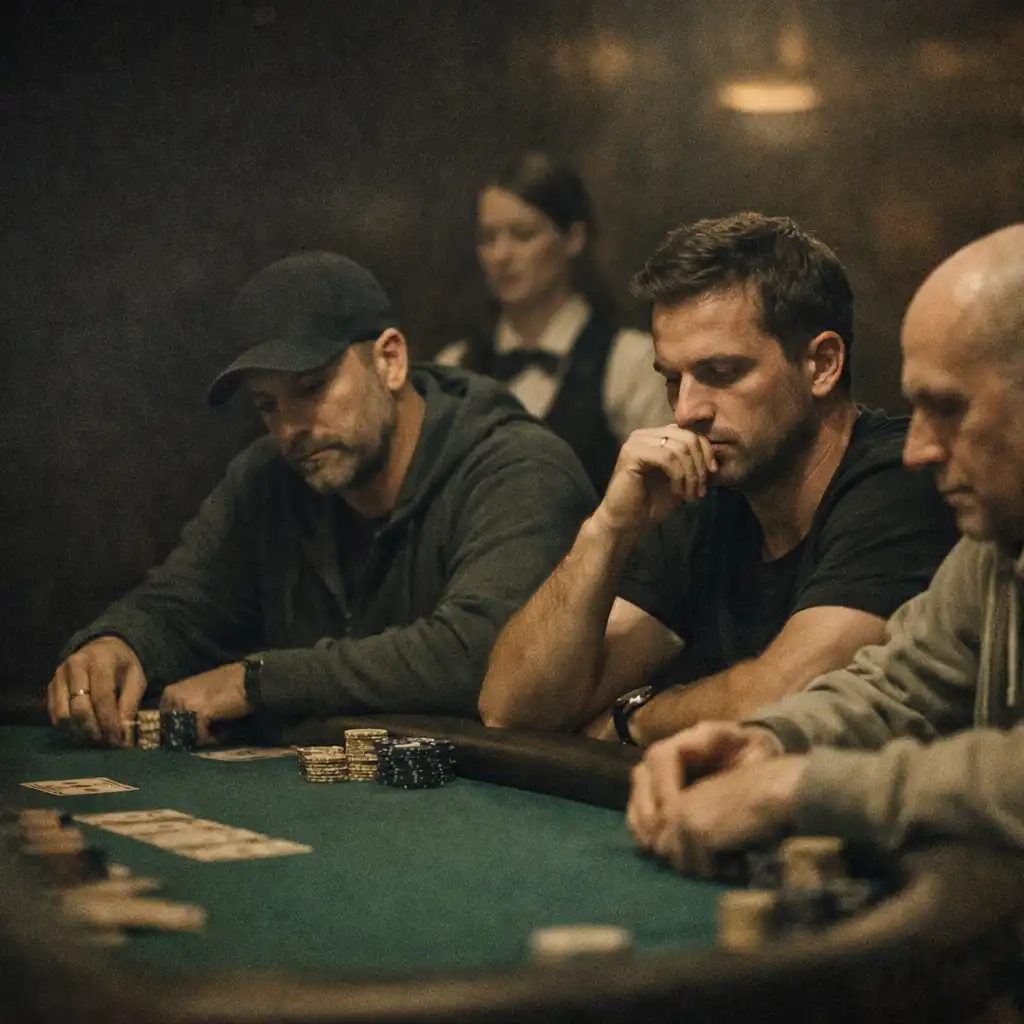 Atmosféra živého pokerového turnaje