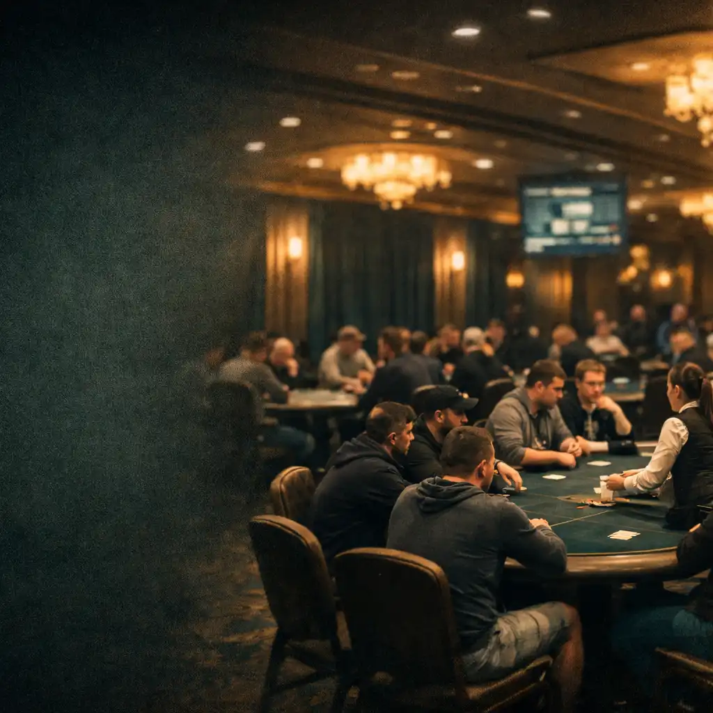 Atmosféra live pokerového turnaje v ČR